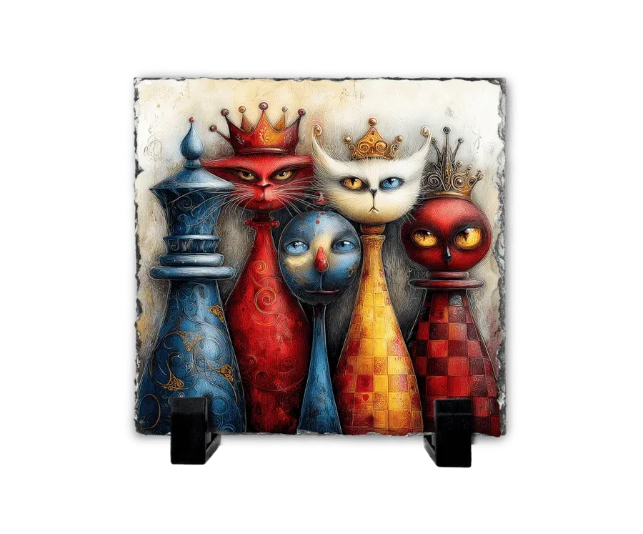 Η Βασιλική Αυλή — Whimsical Chess Characters
