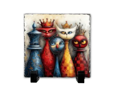 Η Βασιλική Αυλή — Whimsical Chess Characters Η Βασιλική Αυλή — Whimsical Chess Characters