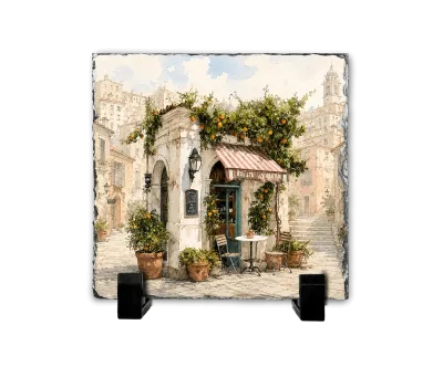 Η Γωνιά με τις Πορτοκαλιές — Mediterranean Watercolor Art Η Γωνιά με τις Πορτοκαλιές — Mediterranean Watercolor Art
