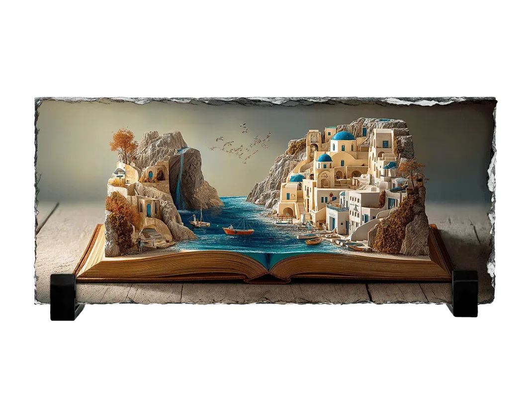 Το Αιγαίο που Ξεδιπλώνεται — 3D Storybook Art