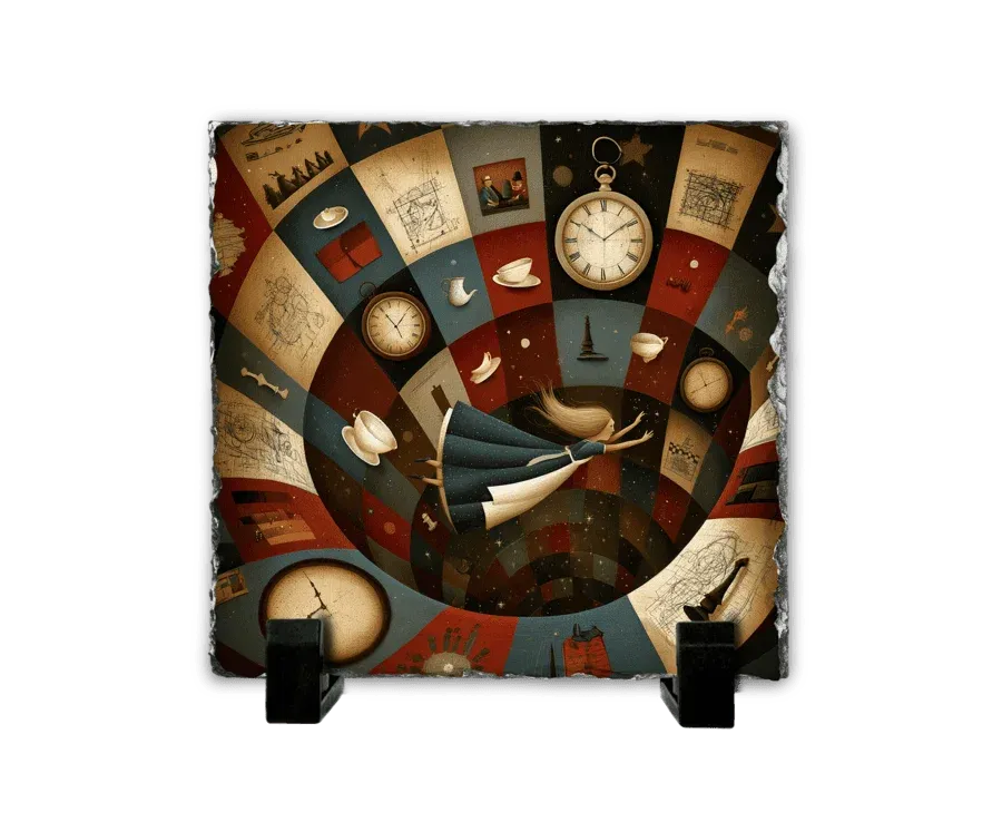 Η Πτώση στη Λαγότρυπα — Alice in Wonderland Art