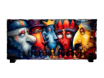 Πριν από την Κίνηση — Surreal Chess Portrait Πριν από την Κίνηση — Surreal Chess Portrait