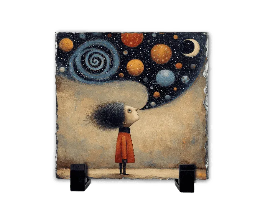 Κοιτάζοντας το Σύμπαν — Whimsical Astronomy Art