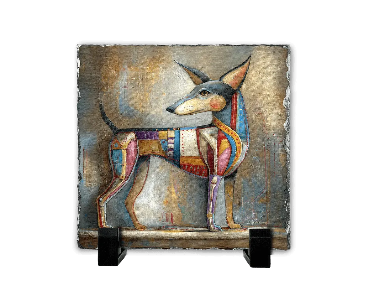 Ο Φίλος με τα Χρώματα — Eastern-Inspired Dog Art