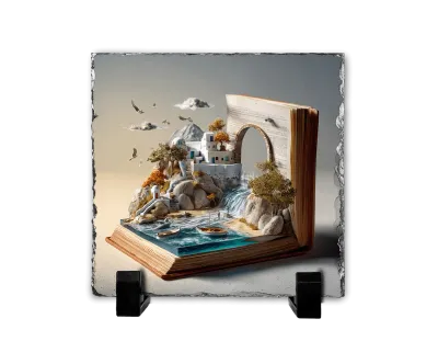Το Αιγαίο Μέσα από τις Σελίδες — 3D Storybook Art