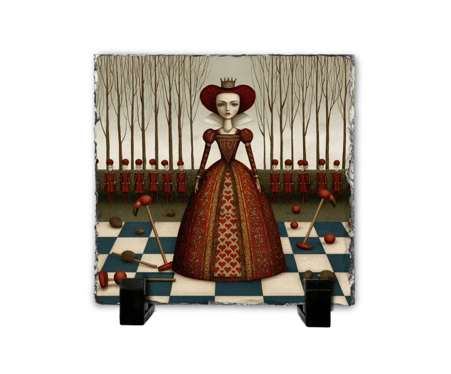 Το Κροκέ της Βασίλισσας — Alice in Wonderland Art