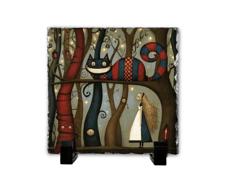 Το Χαμόγελο του Τσέσαϊρ — Alice in Wonderland Art