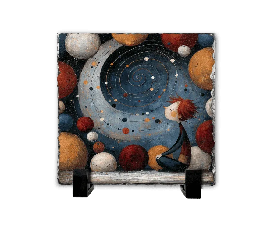 Η Περιπλάνηση των Πλανητών — Whimsical Astronomy Art