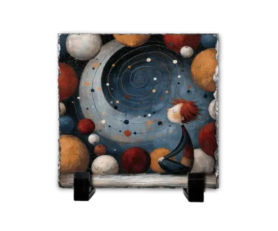 Η Περιπλάνηση των Πλανητών — Whimsical Astronomy Art Η Περιπλάνηση των Πλανητών — Whimsical Astronomy Art