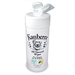Kanberra Wipes, 30, 7"x 8"