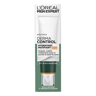 Men Expert Derma Control Hydratant Matifiant SPF30