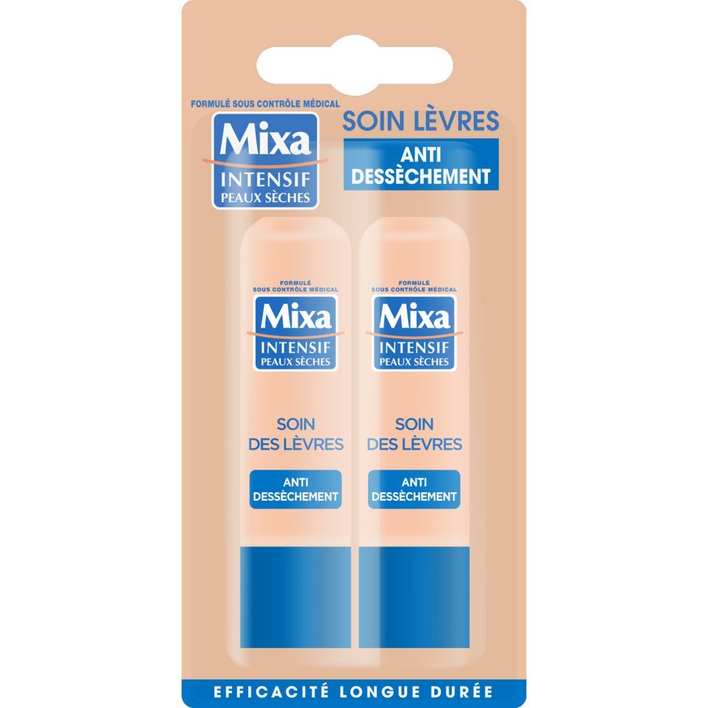 MIXA Intensif Stick soin des lèvres anti-dessèchement peaux sèches