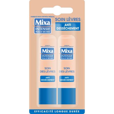 MIXA Intensif Stick soin des lèvres anti-dessèchement peaux sèches