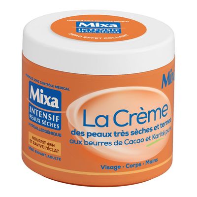 MIXA Crème pour peaux très sèches et ternes visage corps et mains