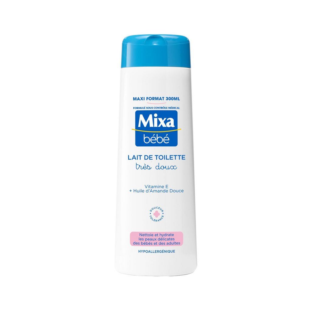 MIXA BEBE Lait de toilette très doux hypoallergénique 300ml