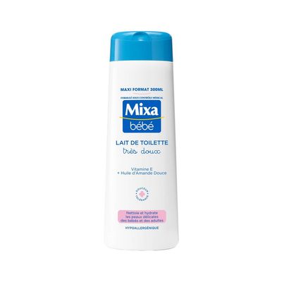 MIXA BEBE Lait de toilette très doux hypoallergénique 300ml