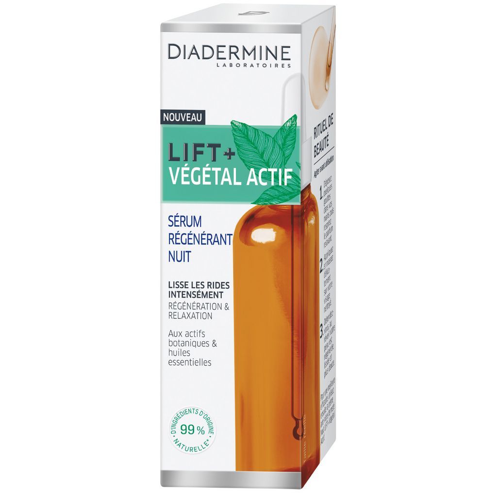 DIADERMINE Lift + végétal actif sérum regénérant nuit 30ml