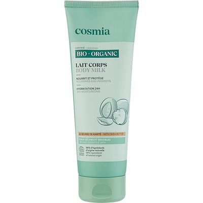 COSMIA BIO Lait corps au beurre de karité peaux sèches et sensibles 250ml