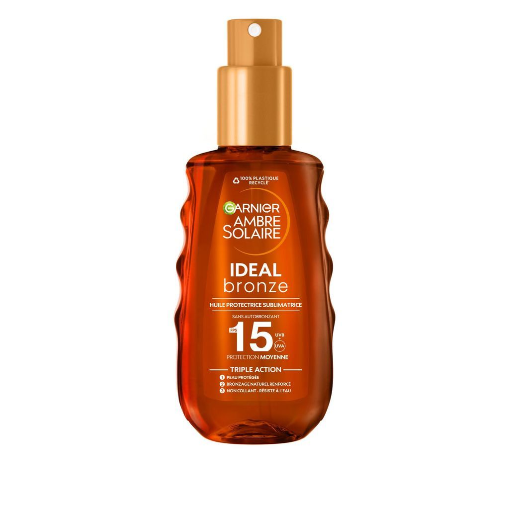 GARNIER Ambre solaire spray huile protectrice SPF15 150ml