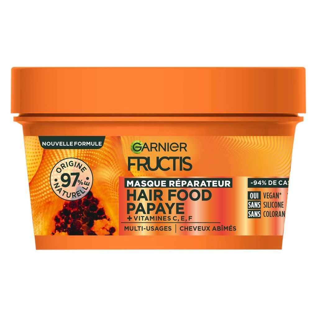 FRUCTIS Masque réparateur cheveux abîmés papaye 320ml