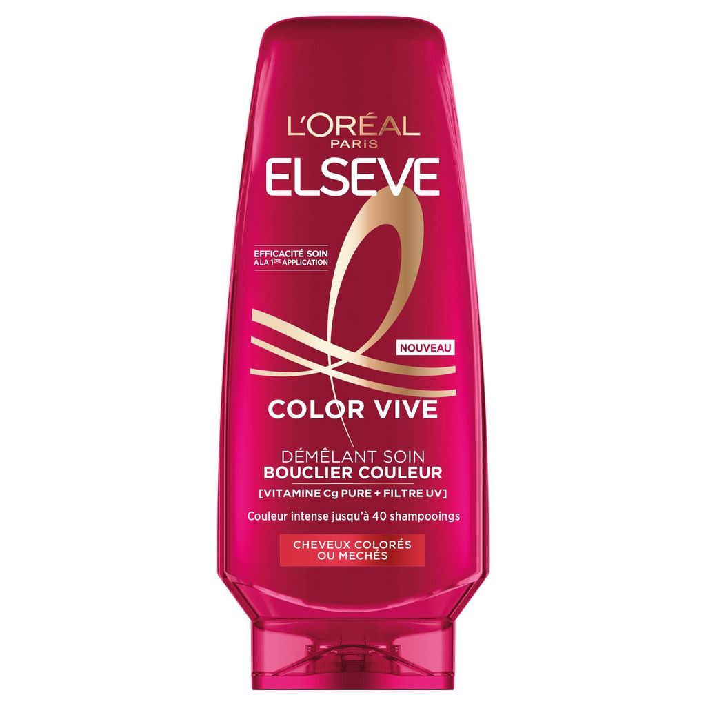 ELSEVE Color Vive Démêlant bouclier couleur cheveux colorés ou méchés 250ml