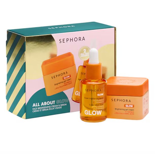 SEPHORA COLLECTION KIT TOUT POUR L&#39;ÉCLAT - Crème et sérum éclat visage