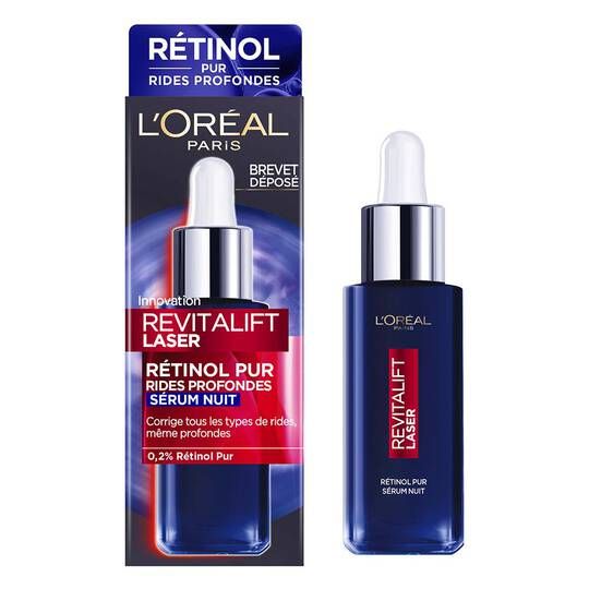 Revitalift Laser Sérum Nuit Rétinol Pur Sérum nuit rides profondes