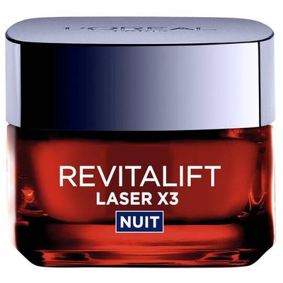 Revitalift Laser X3 Crème de Nuit Anti-Age Triple Action Masque Nuit Anti-rides 50 ml