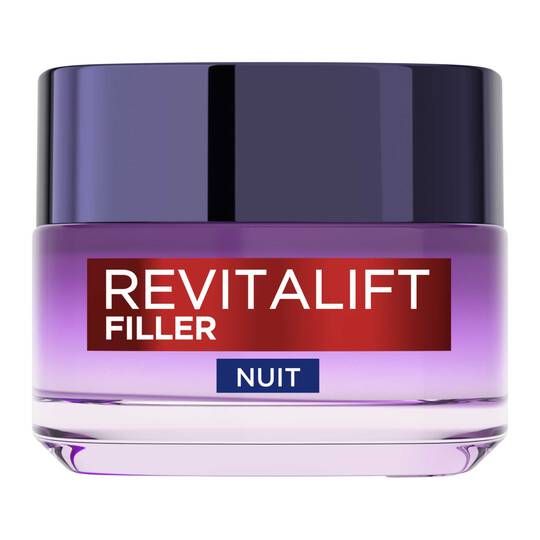 Reviltalift Filler Crème de nuit anti-rides Repulpante à l&#39;Acide Hyaluronique Longue Durée 50 ml