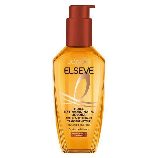 Elseve Huile Extraordinaire Cheveux Très Secs ou Frisés Pour des cheveux nourris et brillants