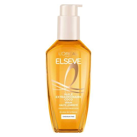 Elseve Huile Extraordinaire Coco Pour des cheveux nourrit en légerté