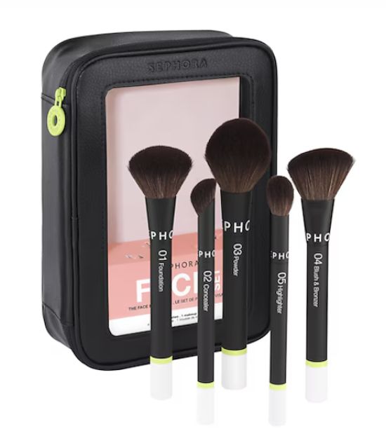 SEPHORA COLLECTION Le Set de Pinceaux Visage - Application intuitive, fini parfait