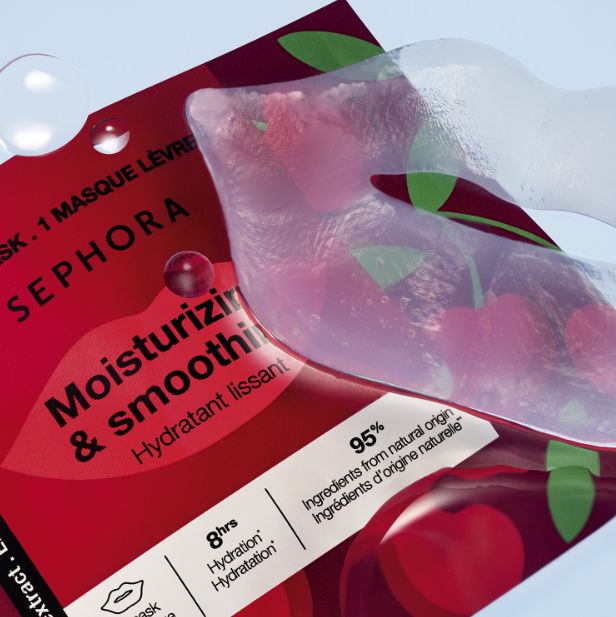 SEPHORA COLLECTION Masque lèvres cerise - Des lèvres hydratées et lissées en 5 minutes
