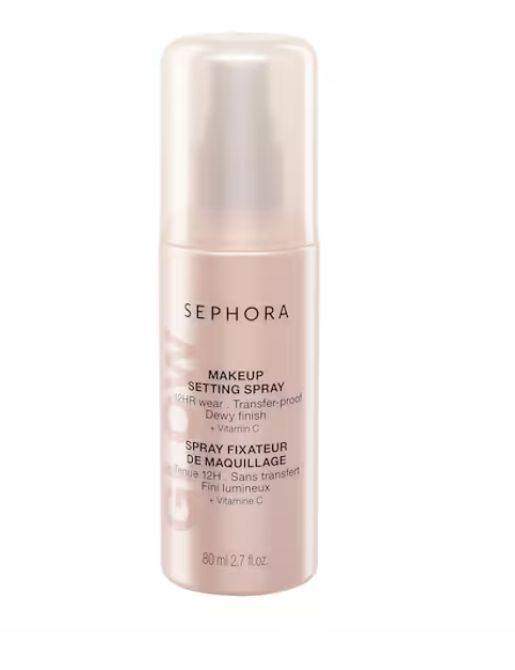SEPHORA COLLECTION Spray fixateur de maquillage GLOW - Tenue 12H, sans transfert, fini lumineux