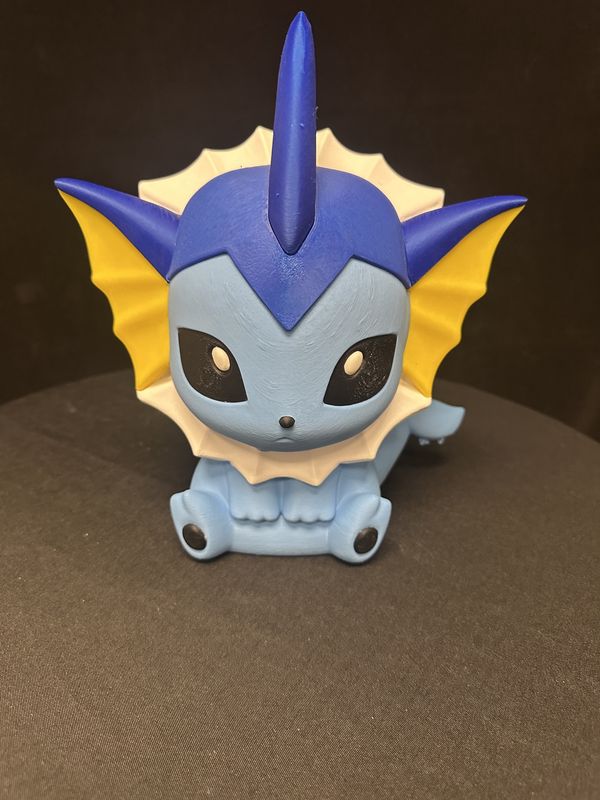 10&quot; 3D Printed Unofficial Vaporeon