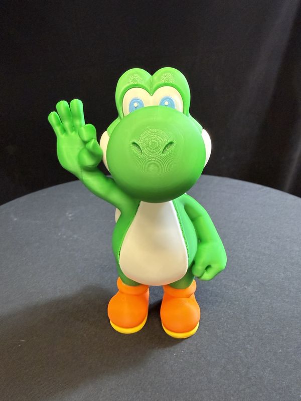10&quot; 3D Printed Unofficial Yoshi