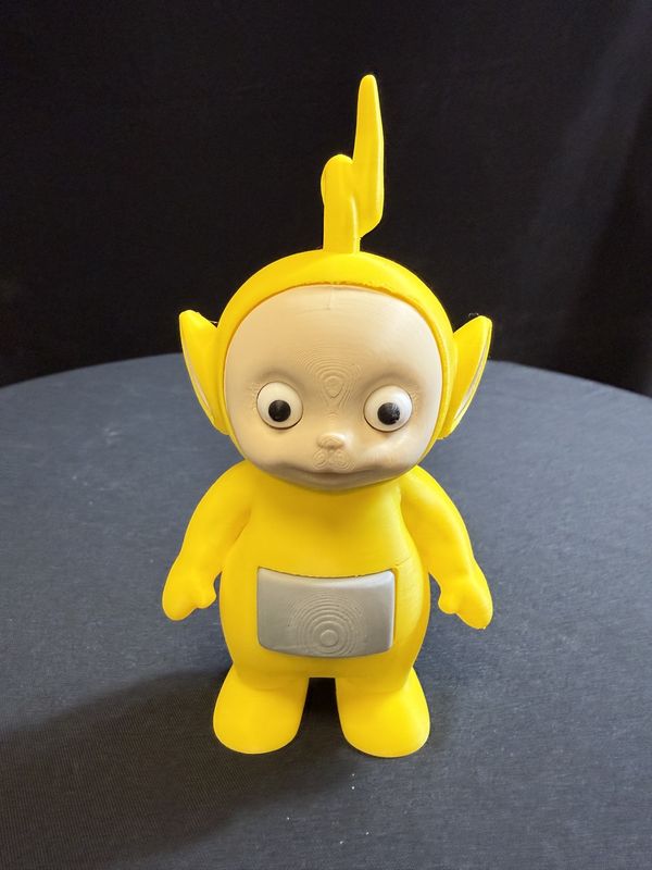 6.5&quot; 3D Printed Teletubbie Yellow