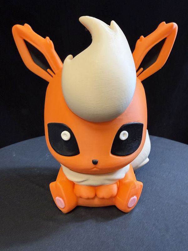 6” 3D Printed Flareon