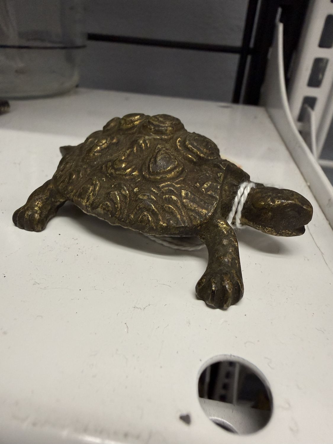 Vintage Brass Small Turtle