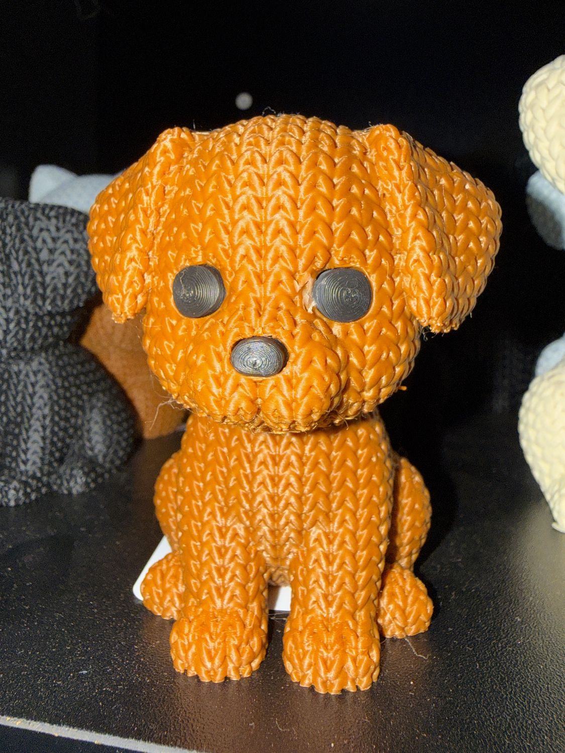 3.5&quot; 3D Printed Brown dog