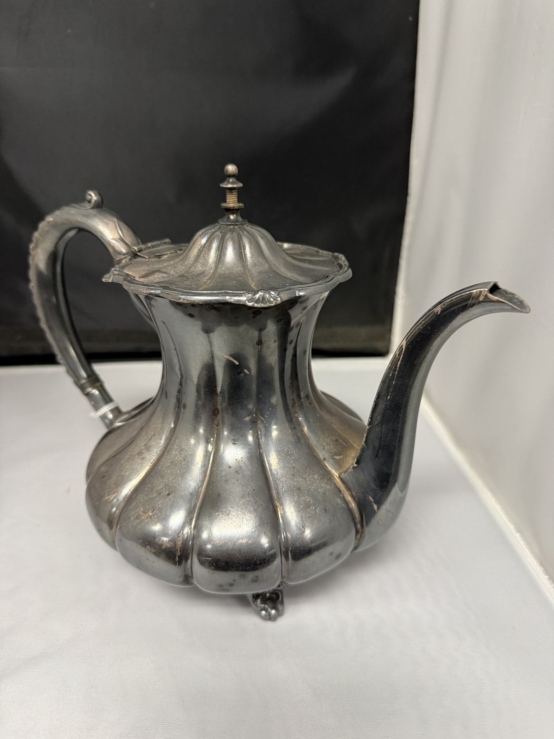 Silver Plated Vintage Teapot Set of 4
