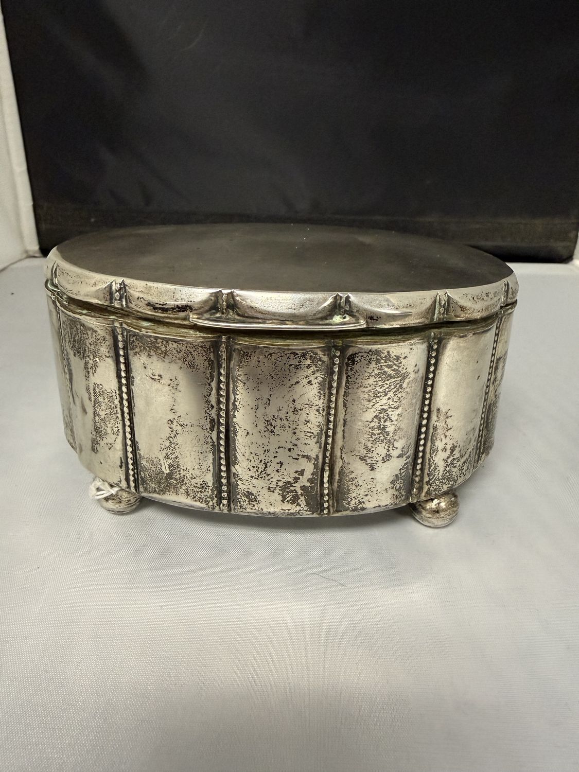 Vintage Silver Plated Sugar Bowl or Caddy