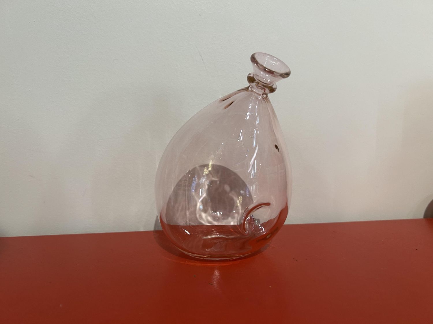 Edie Parker Balloon Glass Pink