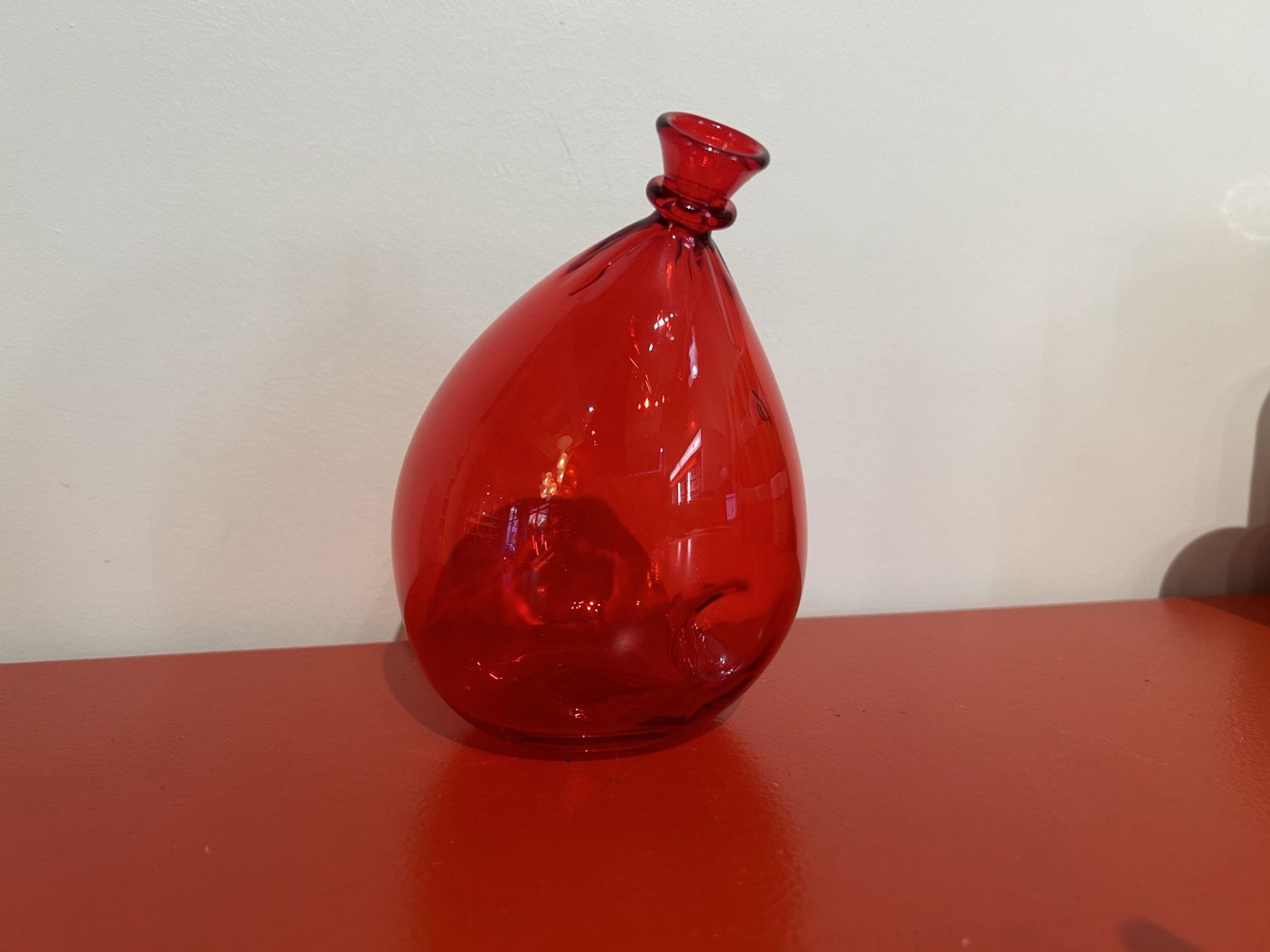 Edie Parker Balloon Glass Red