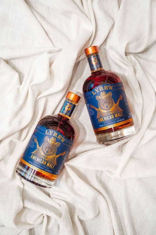 Lyres Non Alc Whiskey Bottles