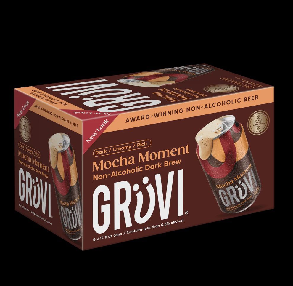 Gruvi Mocha Moment, Size: 6 pack
