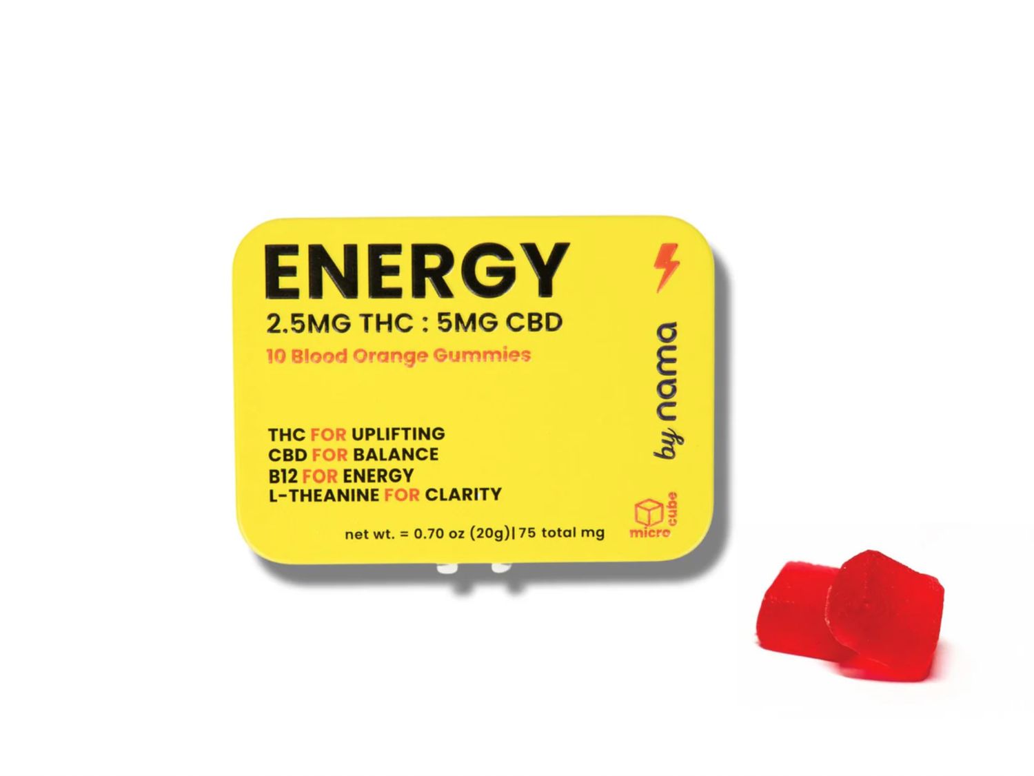 Nama Energy Gummies - 10 count