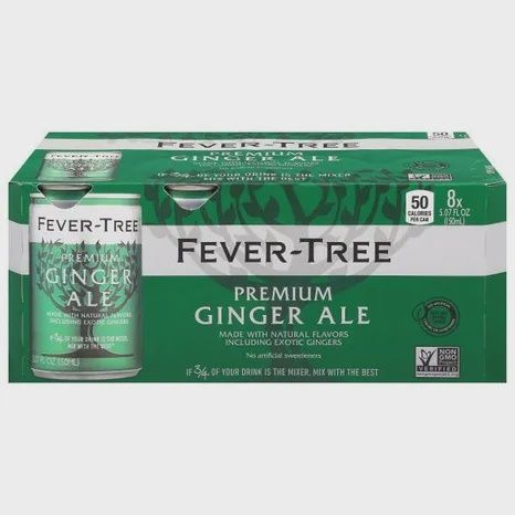 Fever-Tree Ginger Ale Can 8 pack