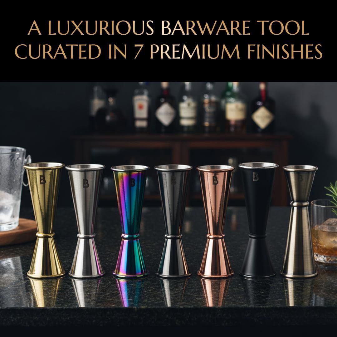 Bull In China Japanese Style Jigger Gold