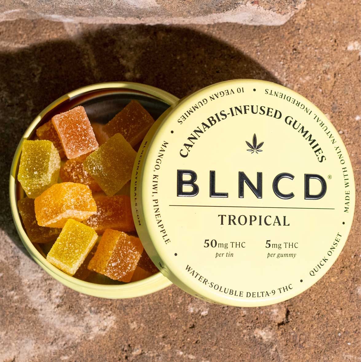 BLNCD Tropical 5MG Gummies